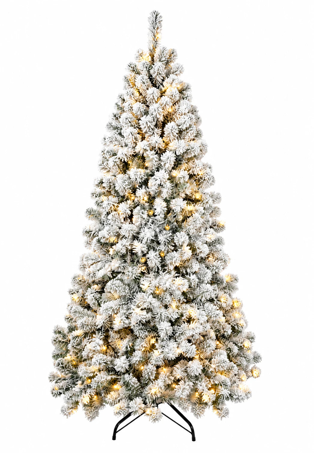 4 ft Pre-Lit Flocked Christmas Tree Christmas tree