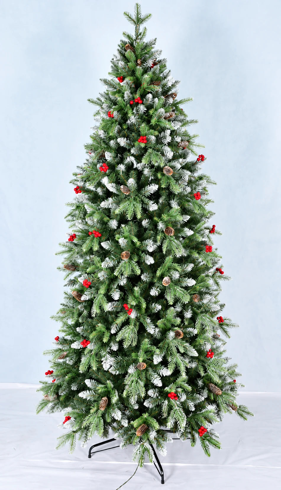6 ft Warm White LED Mixed-Foliage Christmas Tree Christmas tree