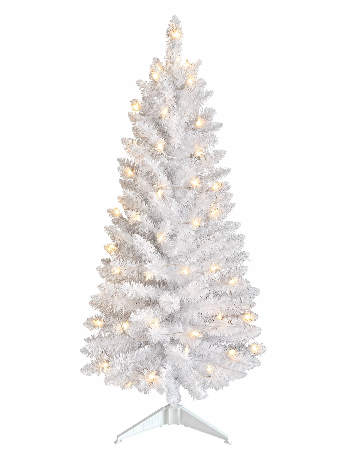 3 ft Pre-Lit White Christmas Tree Christmas tree
