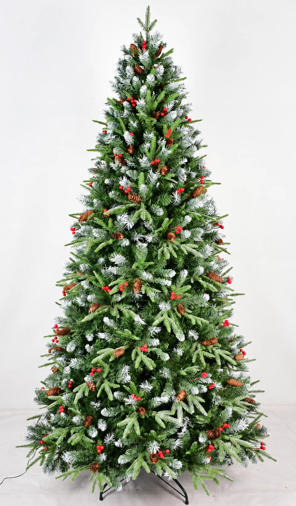4 ft Unlit Berry & Pinecone Christmas Tree Christmas tree