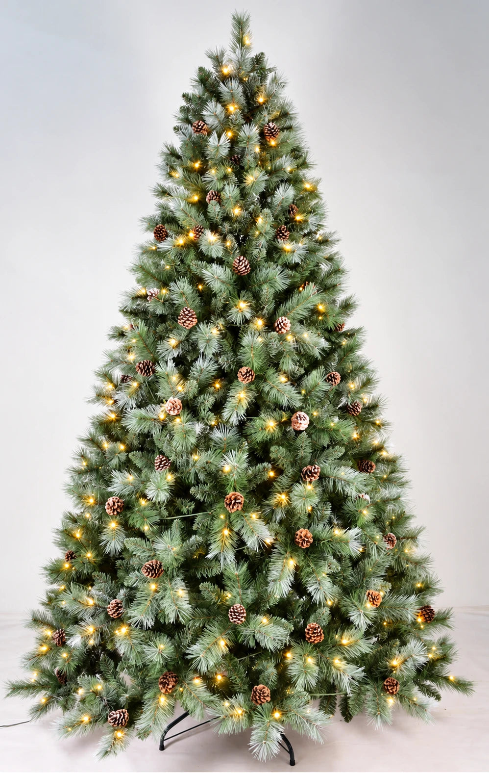 5 ft Warm White LED Pinecone Christmas Tree Christmas tree