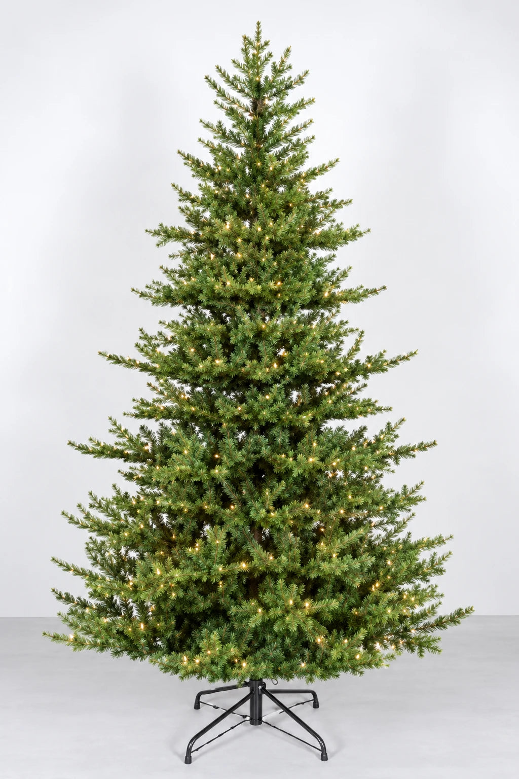 9 ft Warm White LED Mixed-Foliage Christmas Tree Christmas tree