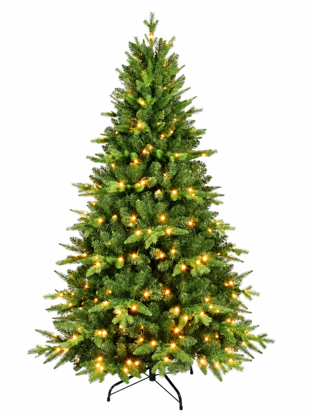 5 ft Warm White LED Mixed-Foliage Christmas Tree Christmas tree
