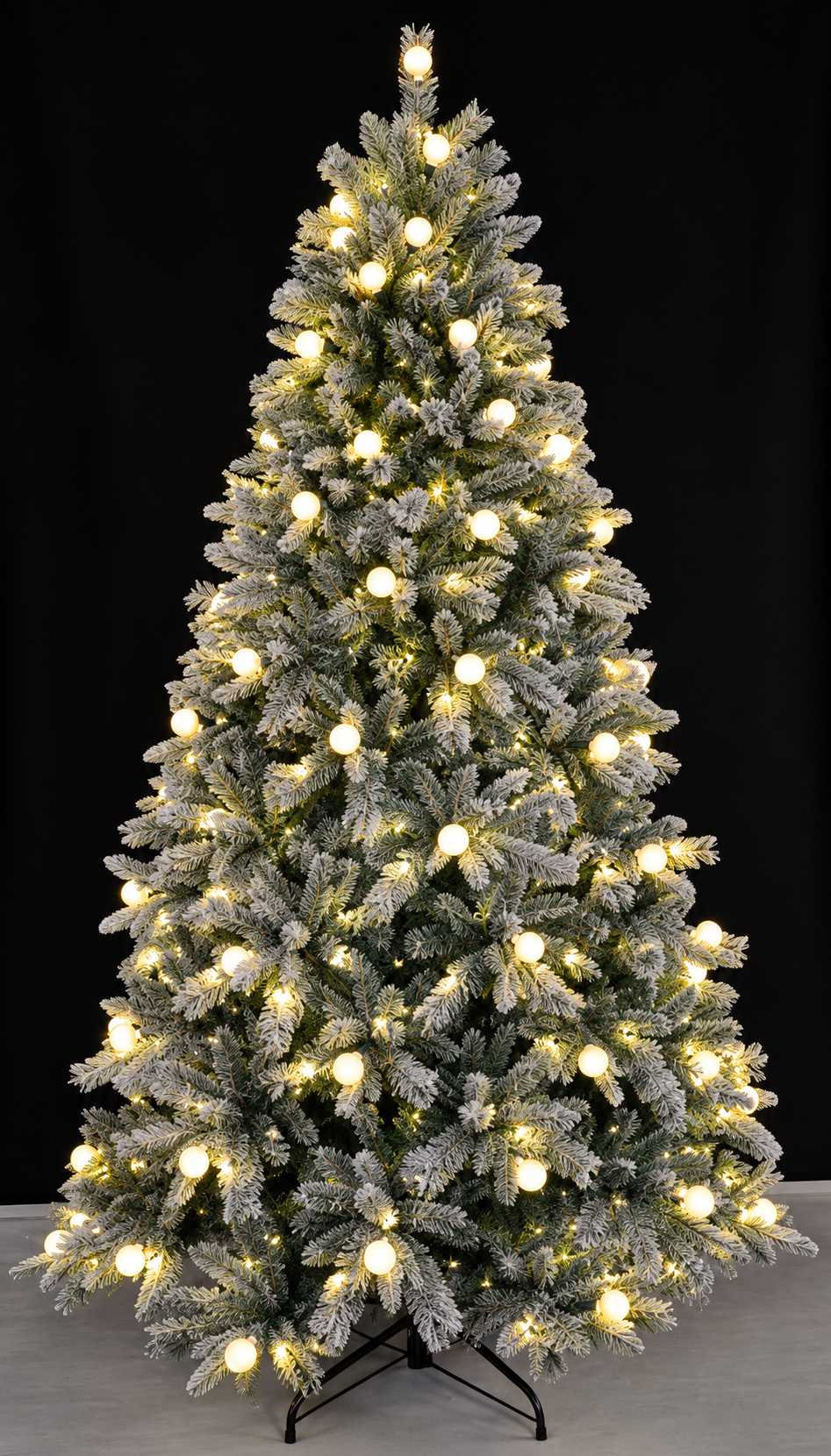 Globe Glow 7.5 ft Pre-Lit Christmas Tree